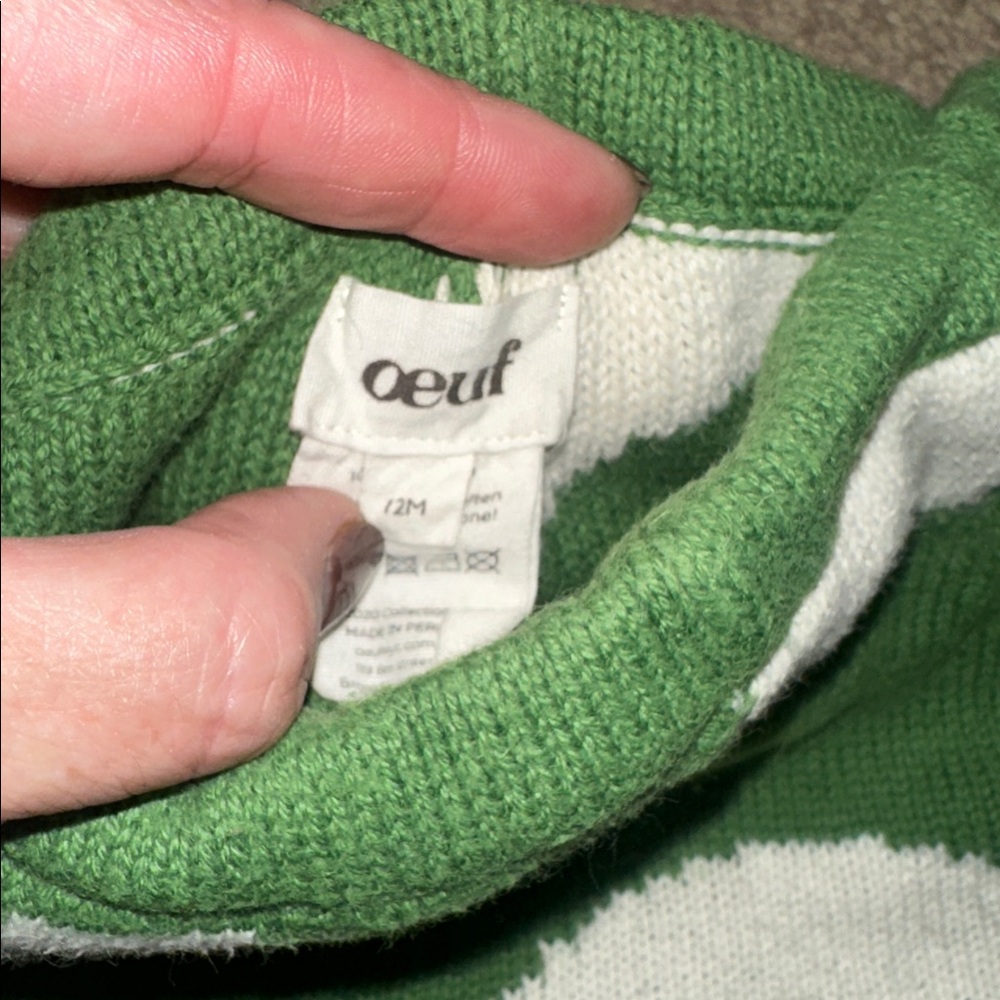Oeuf Cotton Knit Shorts - Picture 5 of 6